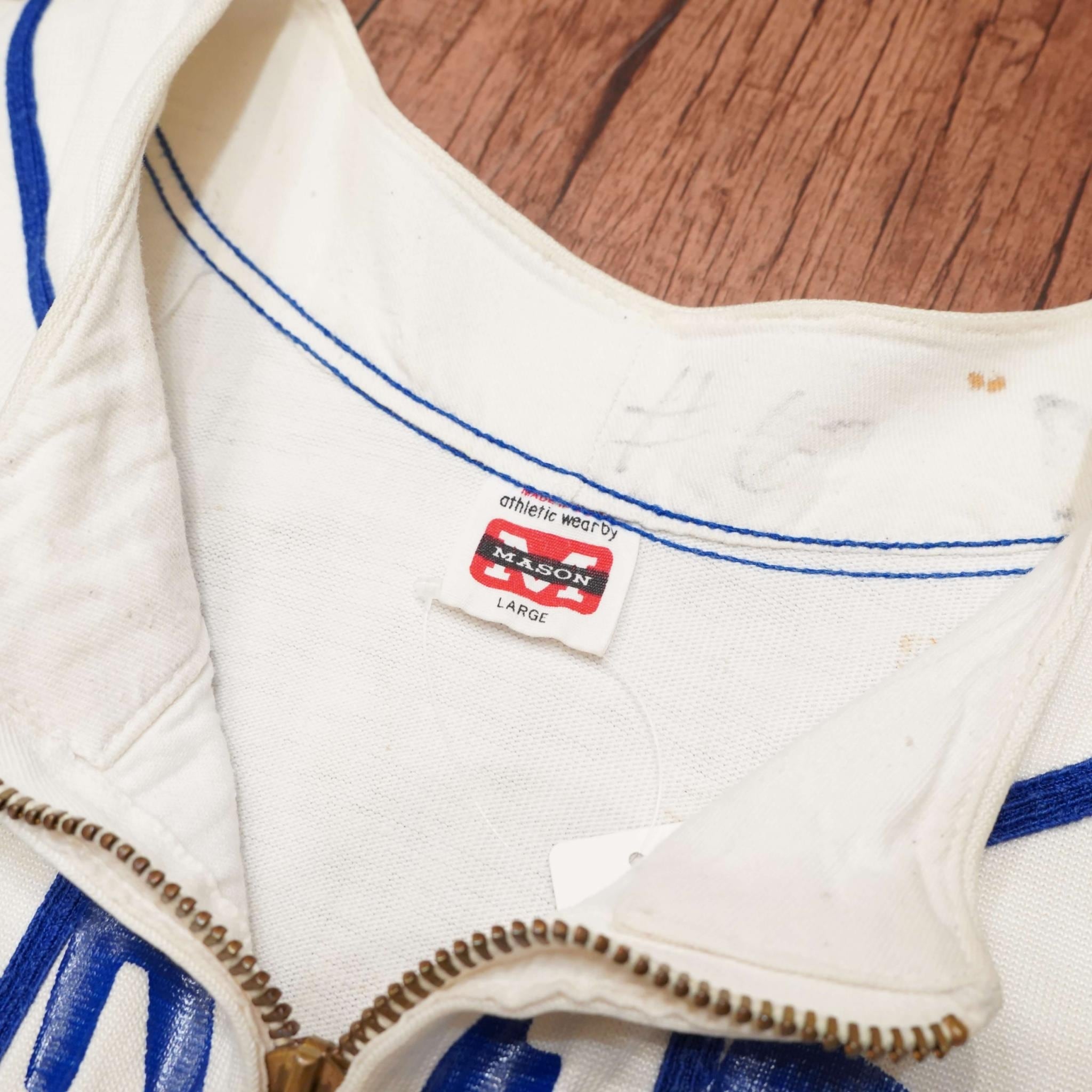 50s60s mason vintage baseball shirt L/ベースボールシャツ