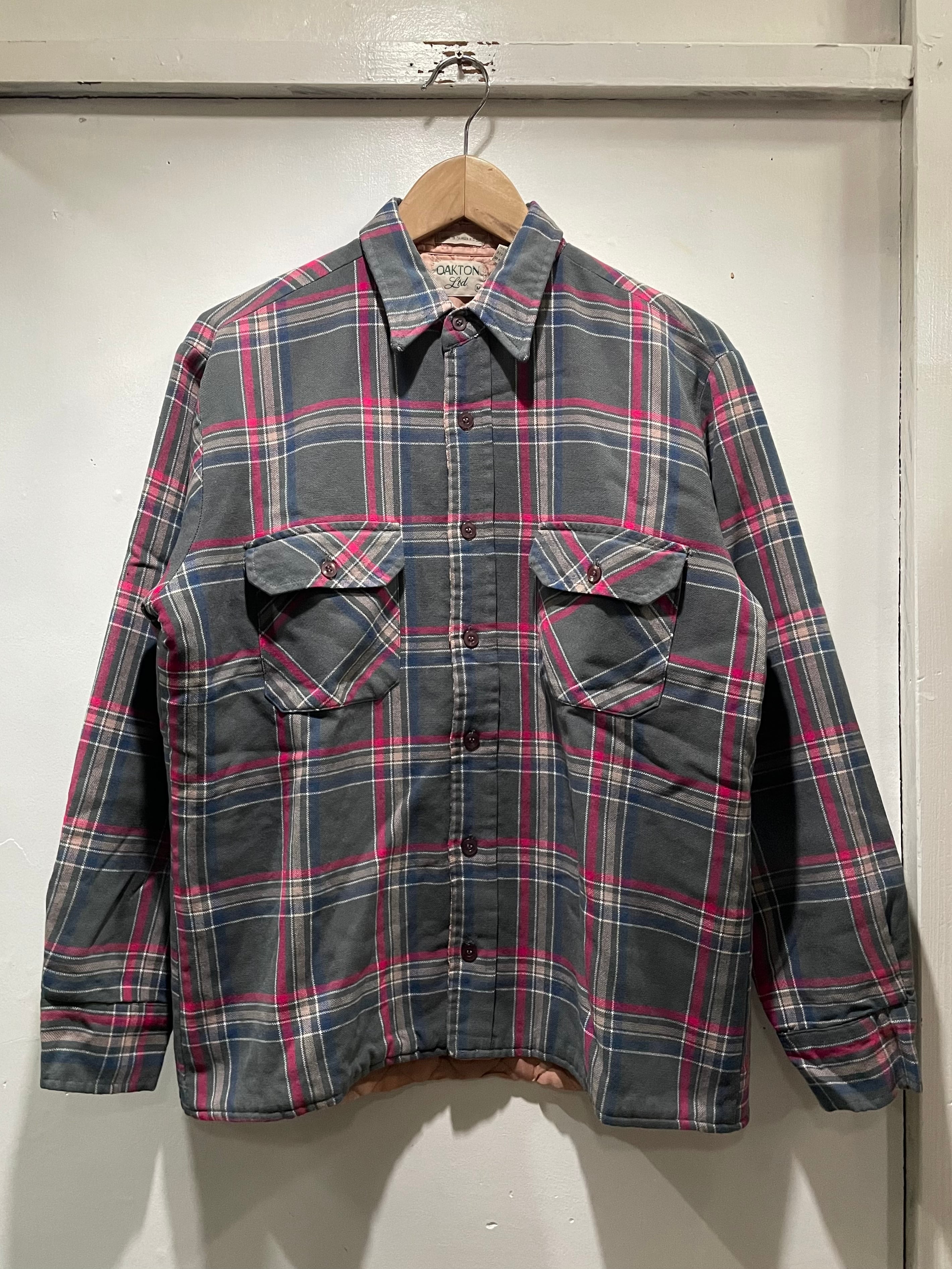 70's FLANNEL SHIRT(beady clothing)