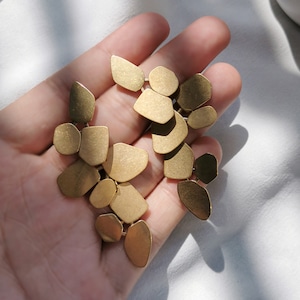 Large earrings T6026