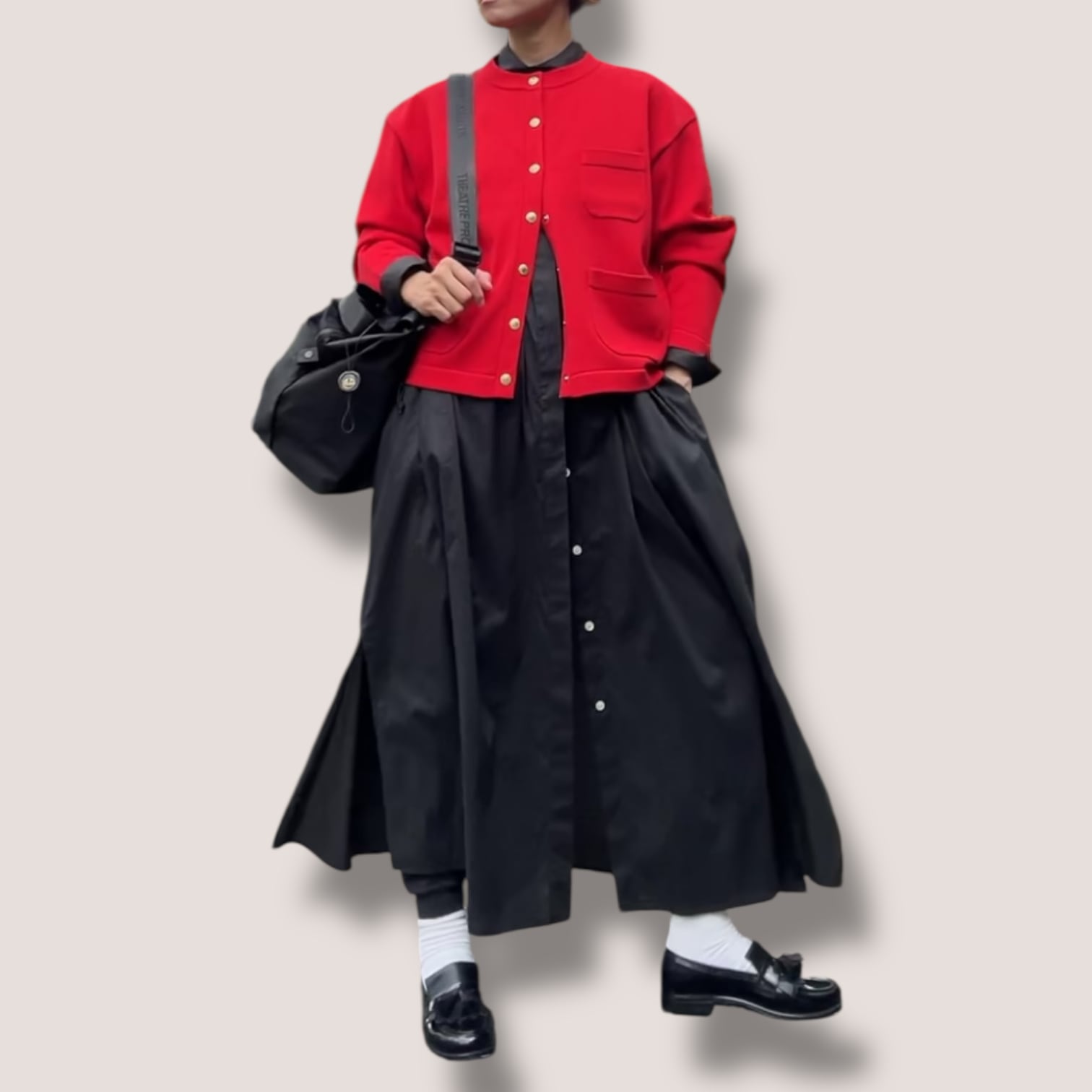 Women's ARKLEY KNIT-RED〖Traditional WeatherWear〗アークリーニット