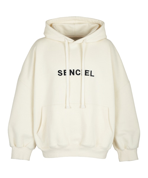 LOGO EMBROIDERY SWEAT BIG HOODIE［SCC001］