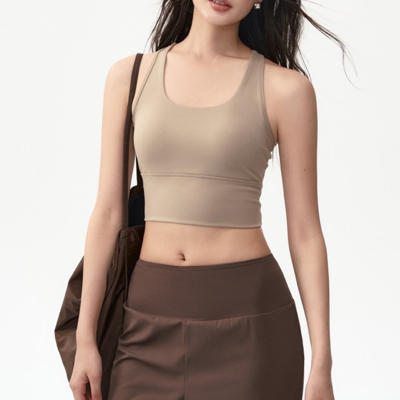 Racerback Style Cropped Bra Top BM0099