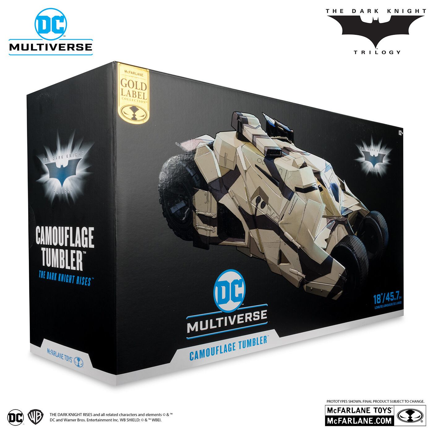 DC マルチバース ビークル ダークナイト ライジング カモフラージュ