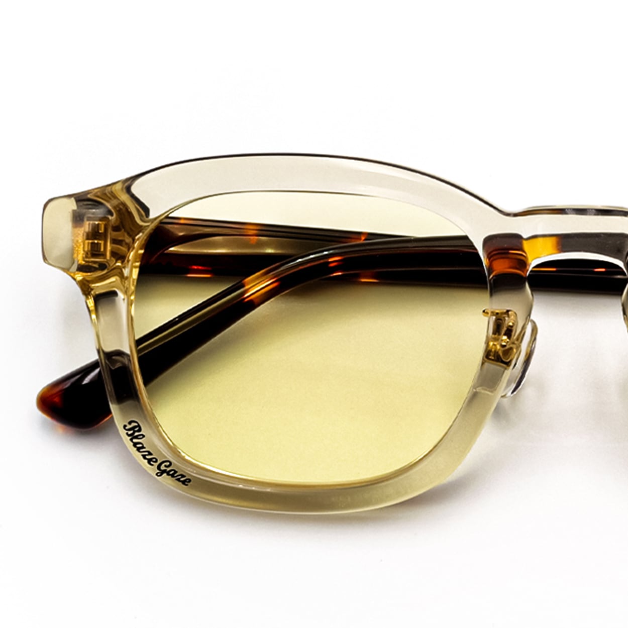 NSH N.S.H Open my way Pale Yellowサングラス