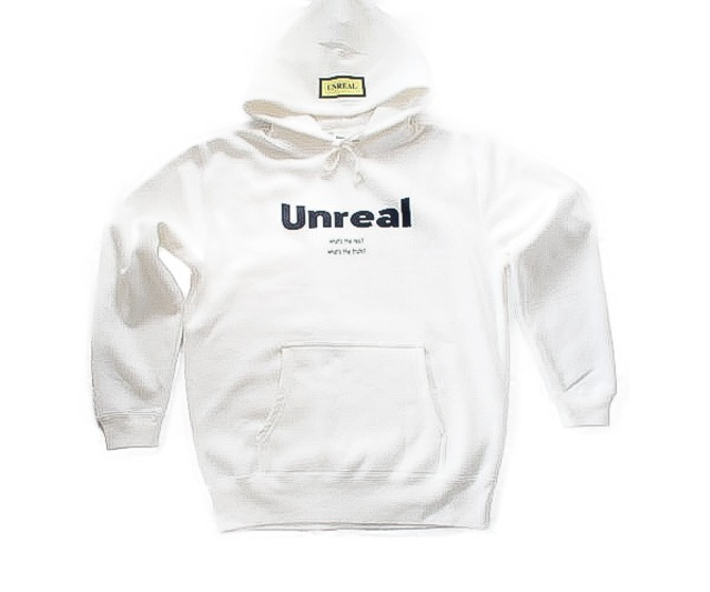 unreal  Hooded  white