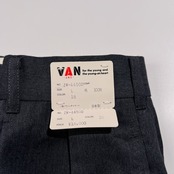 タグ付き 未使用品 当時物 VAN JAC ヴァンヂャケット 3B セットアップ スーツ サイズ L /グレー/メンズ/ビンテージ