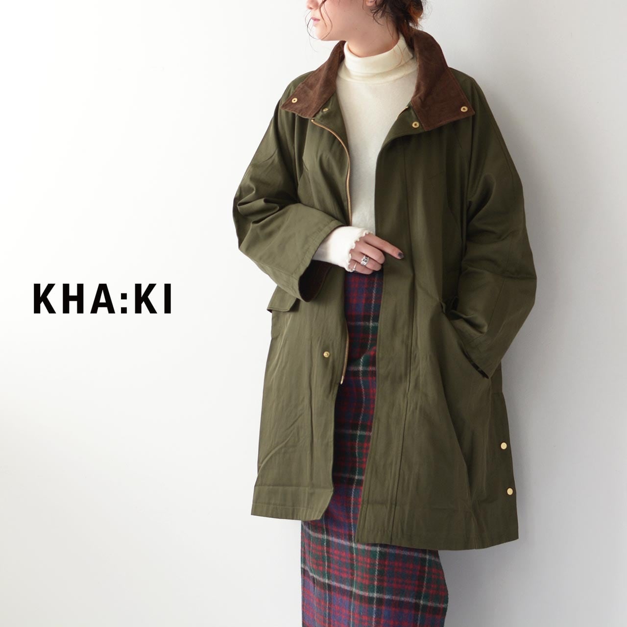 熱い販売 試着のみ)KHA:KI☆モッズコート www.alocokitchens.ie