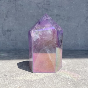 エンジェルオーラアメジスト タワー60◇Angel Aura Amethyst ◇天然石・鉱物・パワーストーン