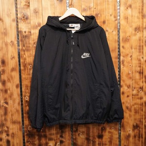 90s nike 中綿　ジャケット　L/ナイキ　黒　白