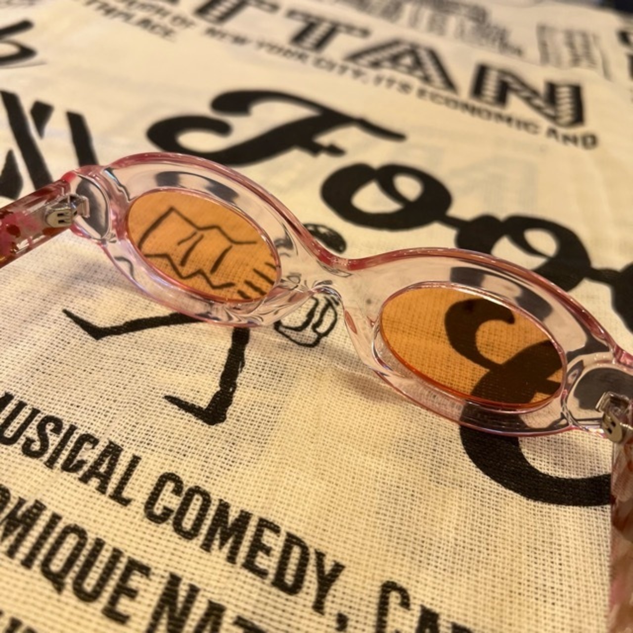 TOPANGA Accessory Retro Oval Sunglasses 6Type レトロオーバルサングラス　Sunglasses　サングラス　オーバル　レトロ