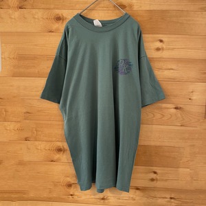 【PROMISEKEEPERS】90s USA製 ワンポイント ロゴ Tシャツ XL くすみカラー US古着