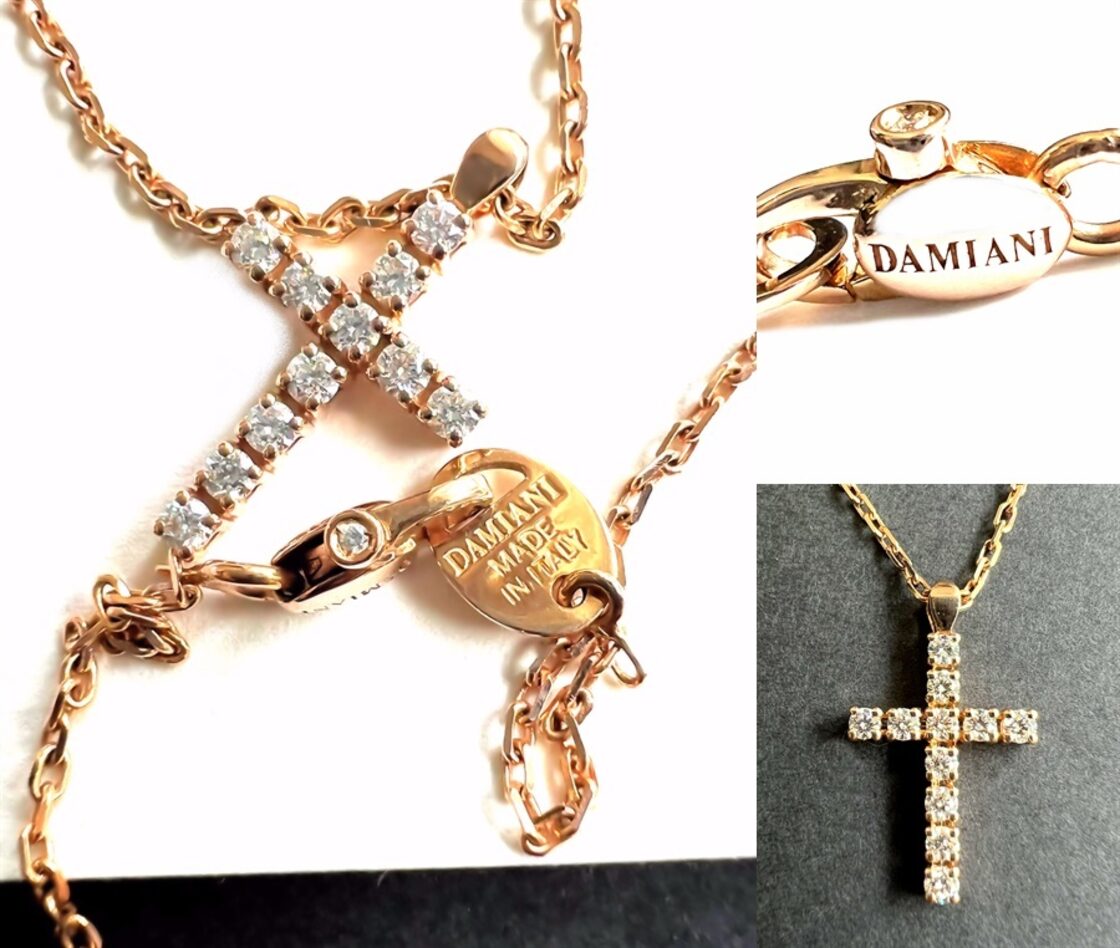 DAMIANI ダミアーニ プレスティージュ パヴェ ダイヤ クロス 