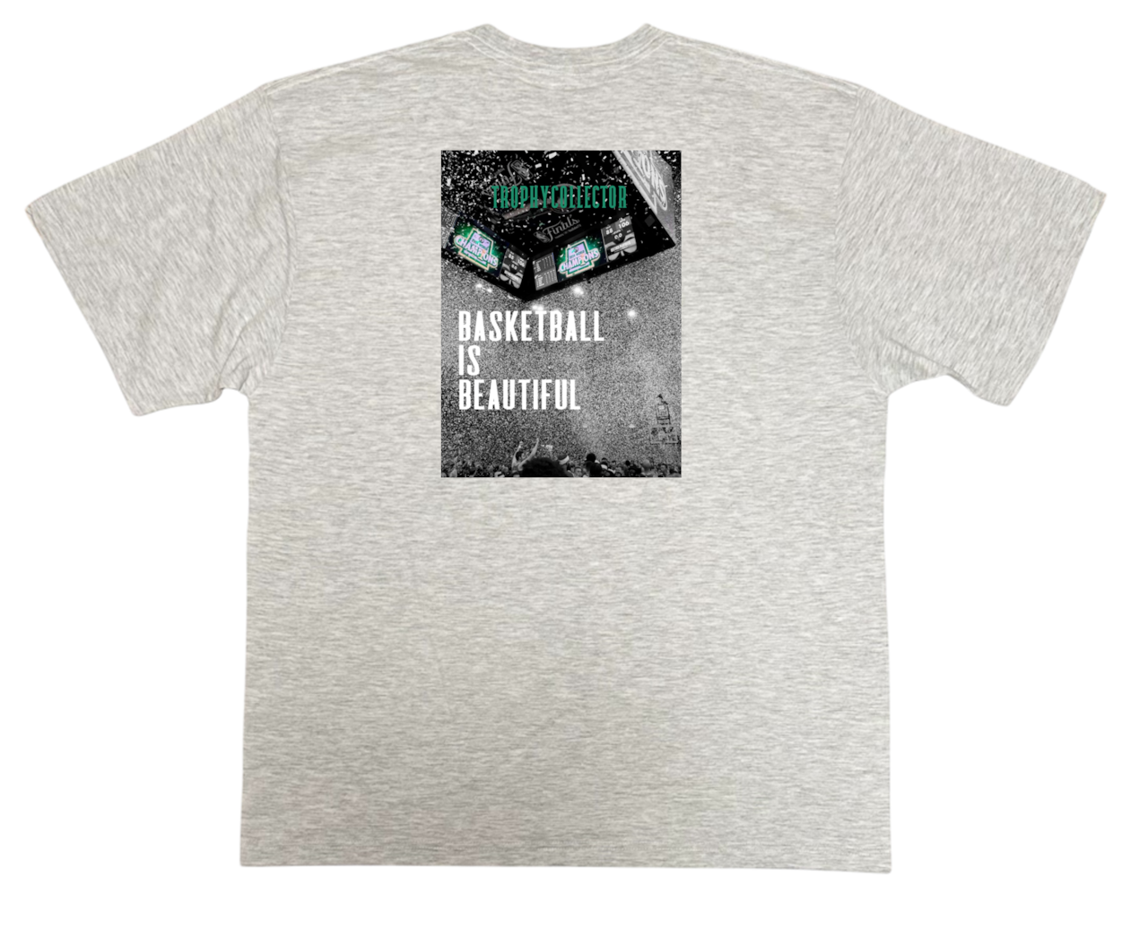 BASKETBALL IS BEAUTIFUL BACK PRINT TEE