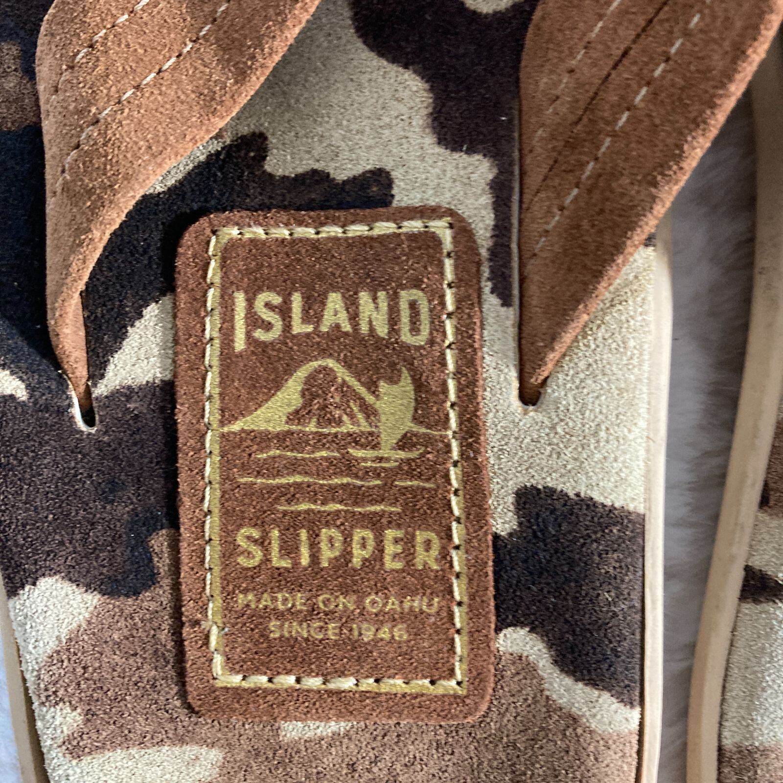 ハワイ製 ISLAND SLIPPER アイランド スリッパ スエードレザー