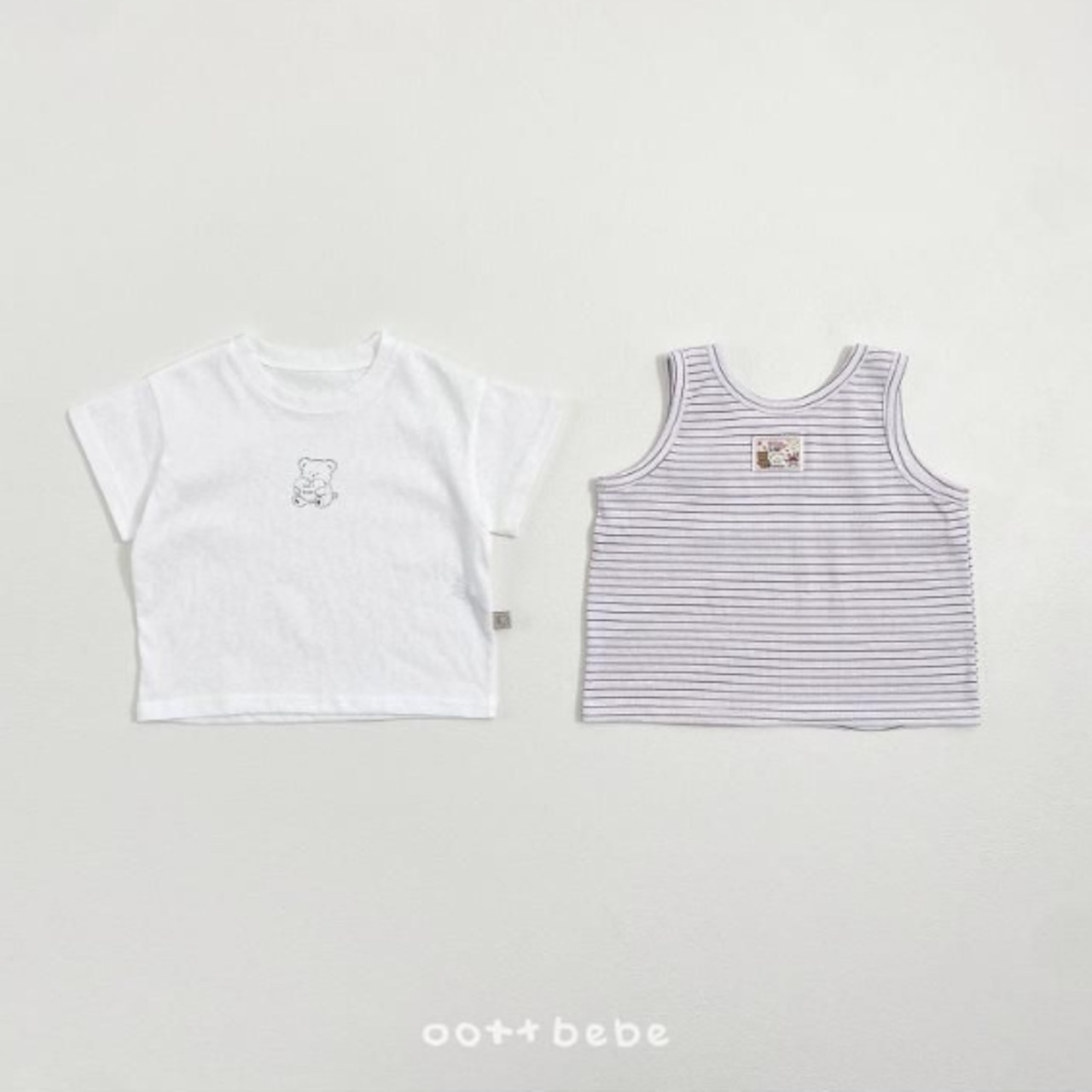 OOTTBEBE 26/SM シャーベット 1+1 Tシャツ