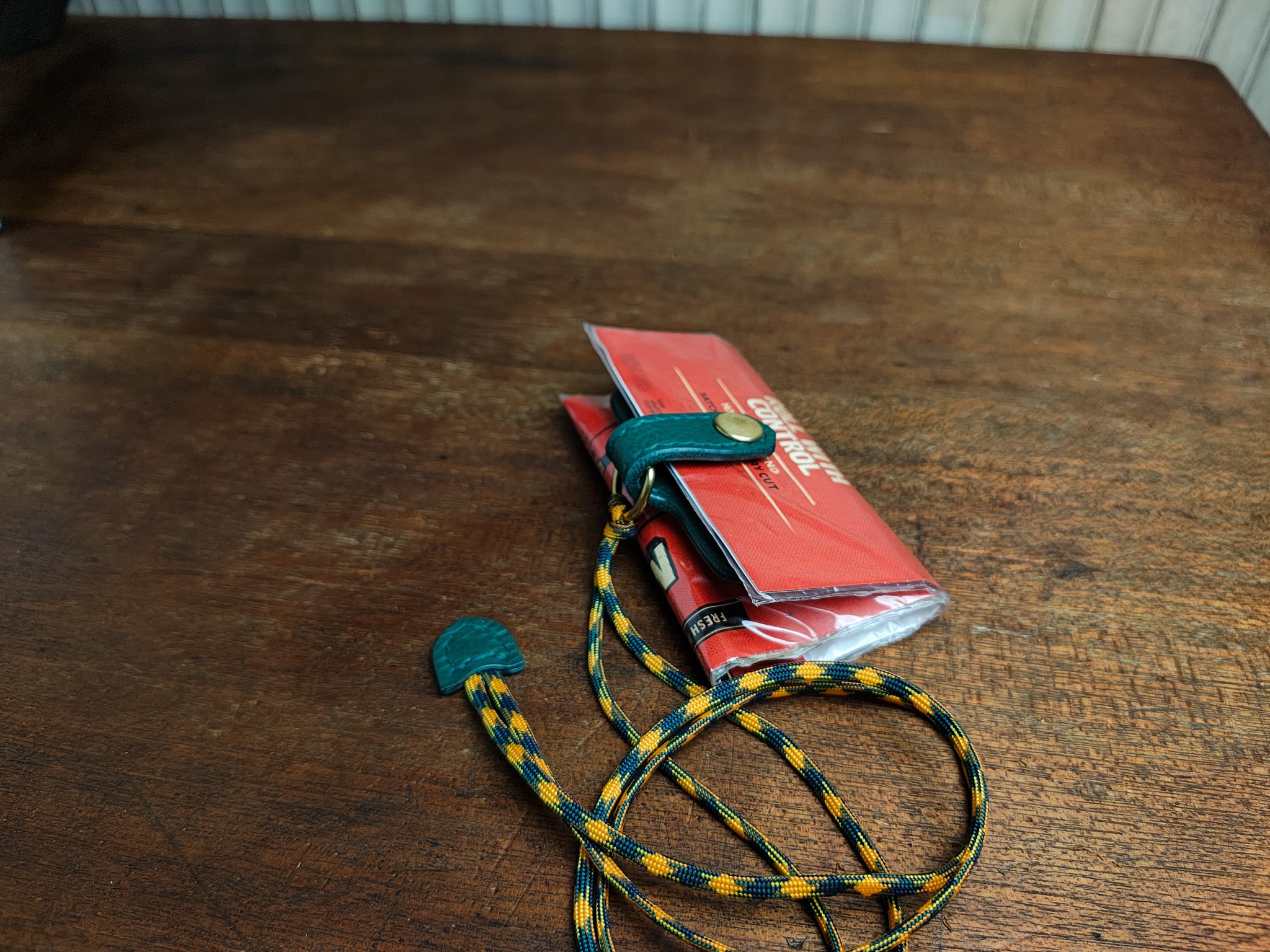 スリムシャグポーチ 手巻きたばこポーチ | mikawaya leather works