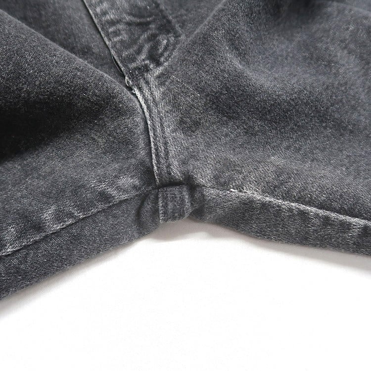 古着 USA製 ラングラー Wrangler 先染め ブラックデニムパンツ 古着 USA製 ラングラー Wrangler 先染め ブラックデニムパンツ
