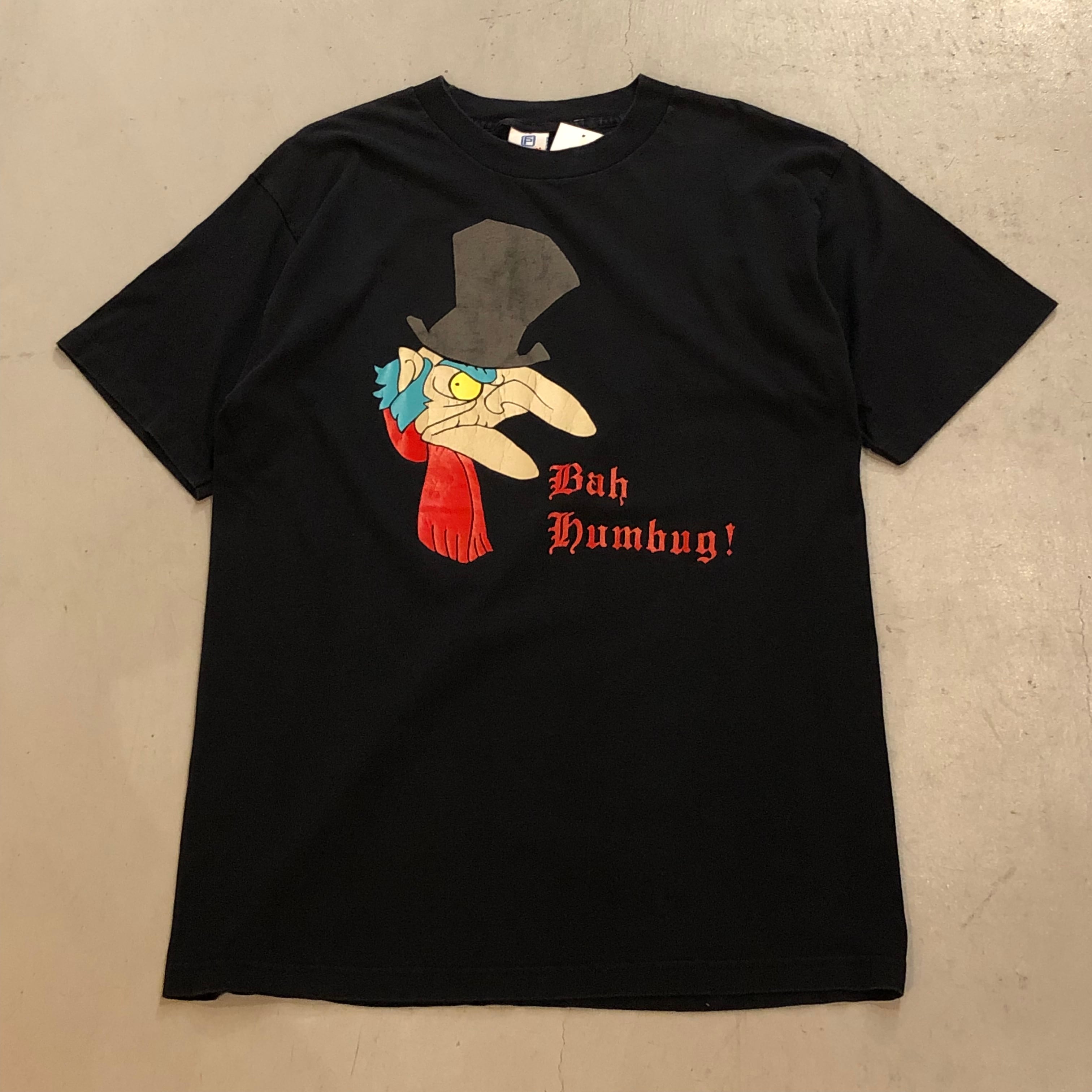 90s A Christmas Carol Scrooge t-shirt【高円寺店】