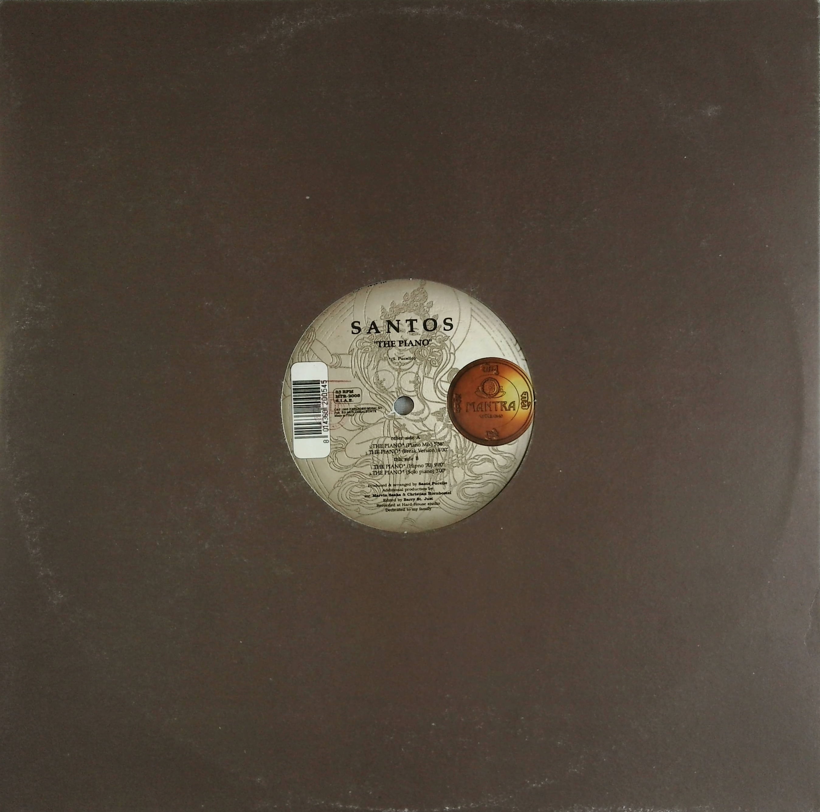 12inch】AFU-RA/EZD / A D&D PROJECT IN ASSOCIATION WITH DJ PREMIER