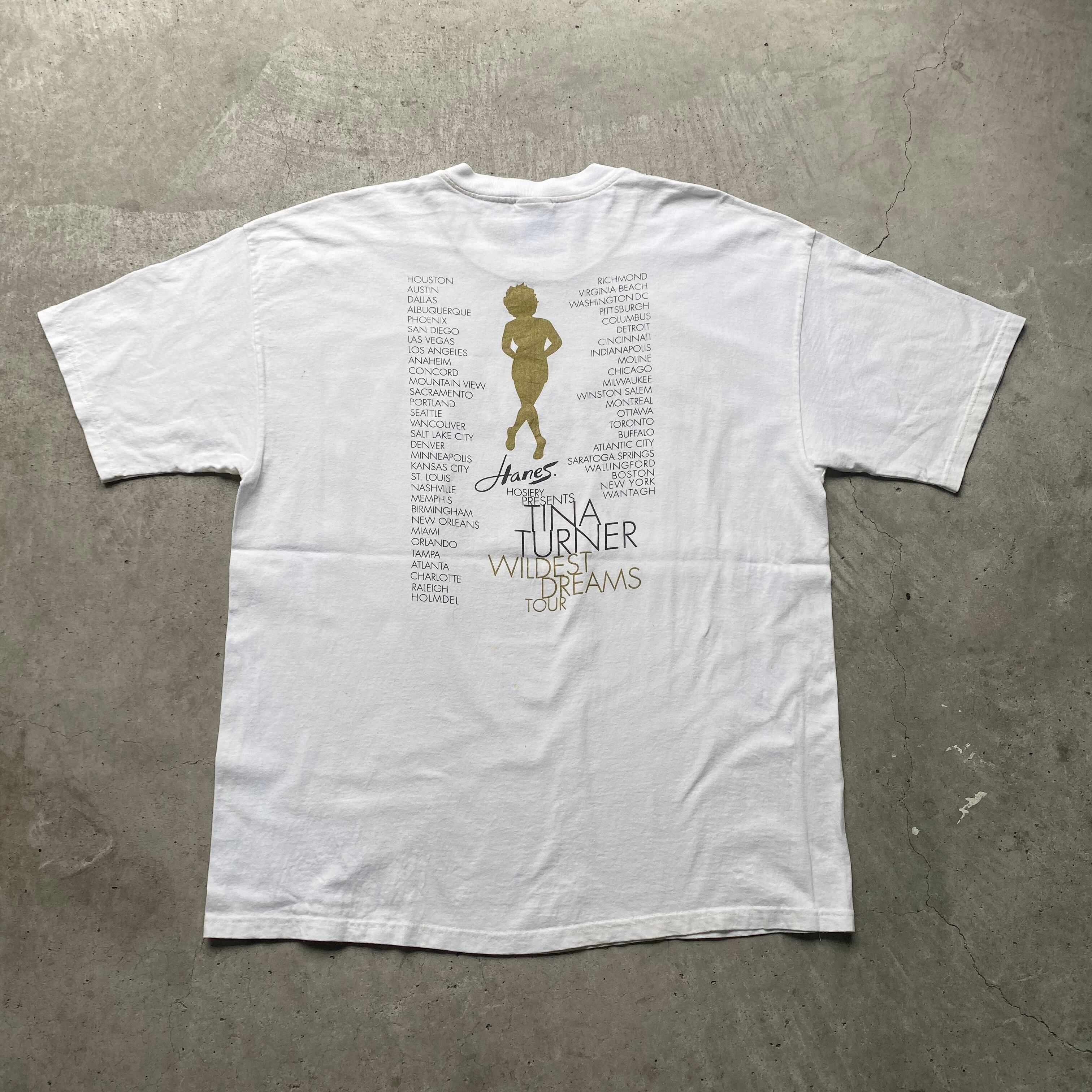 90年代 Tina Turner ティナ・ターナー アーティストTシャツ 