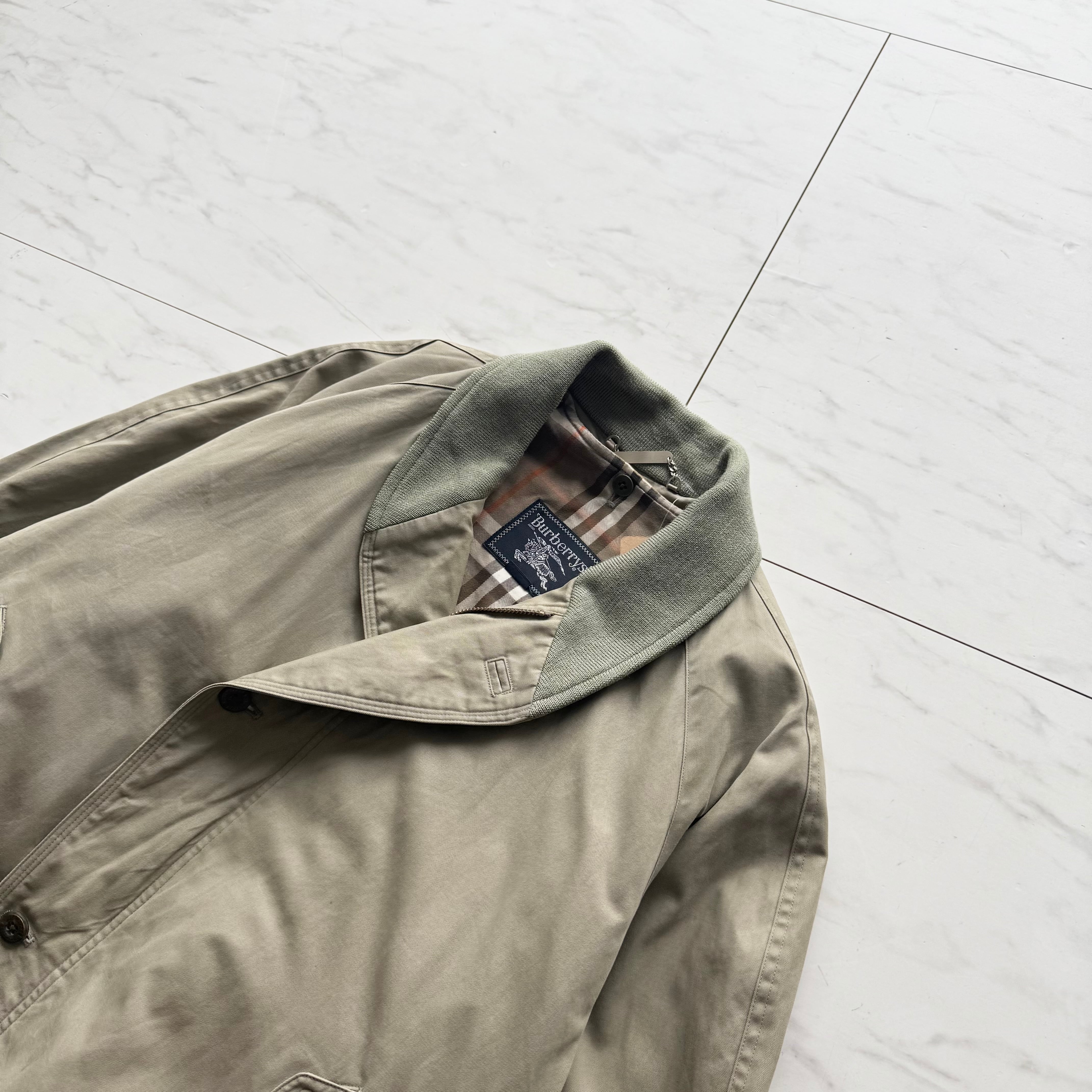 90s 2way OLD Burberry blouson jacket men'sL | 古着butterfly
