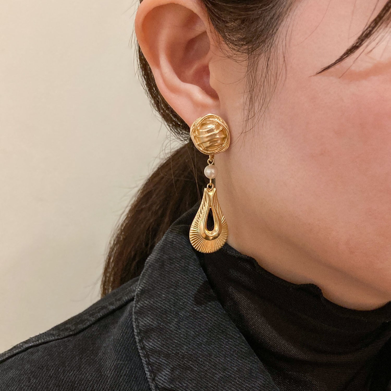 ゴールド 型 ピアス チャーム はなもんよう GB ピアス用チャーム(ゴールド): かがよい | IMAYO