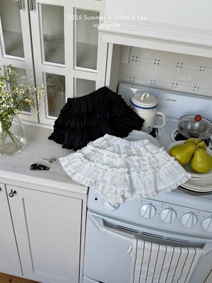 [Matilda&Lee] Add Pure Lace Skirt (15/17/19) / [마틸다앤리] 퓨어레이스스커트추가 (15/17/19)