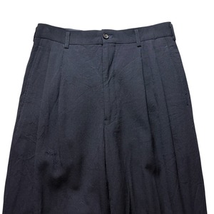 AD1997 COMME des GARCONS HOMME textured wool slacks