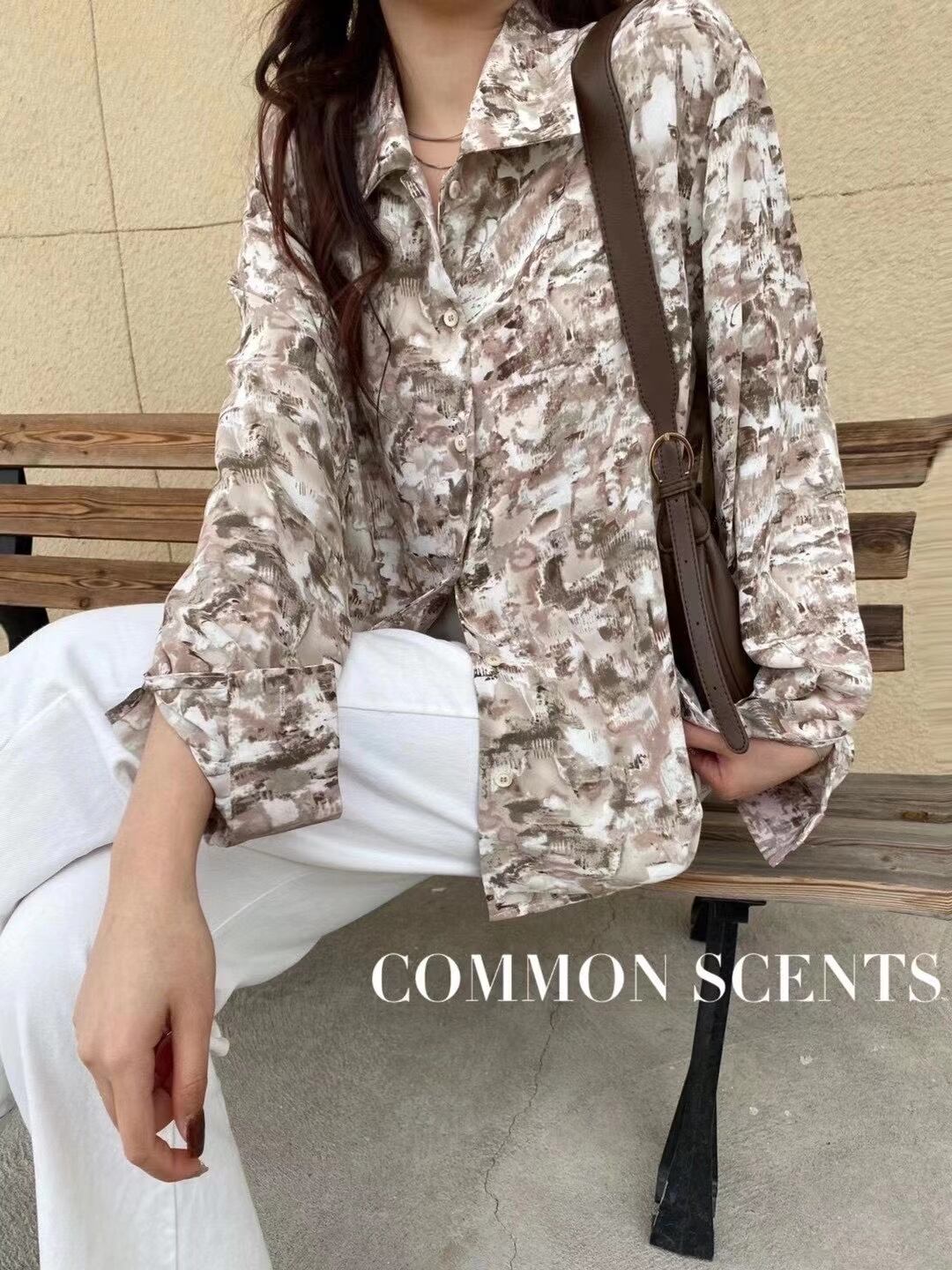 柄シャツ　AJ2205-615