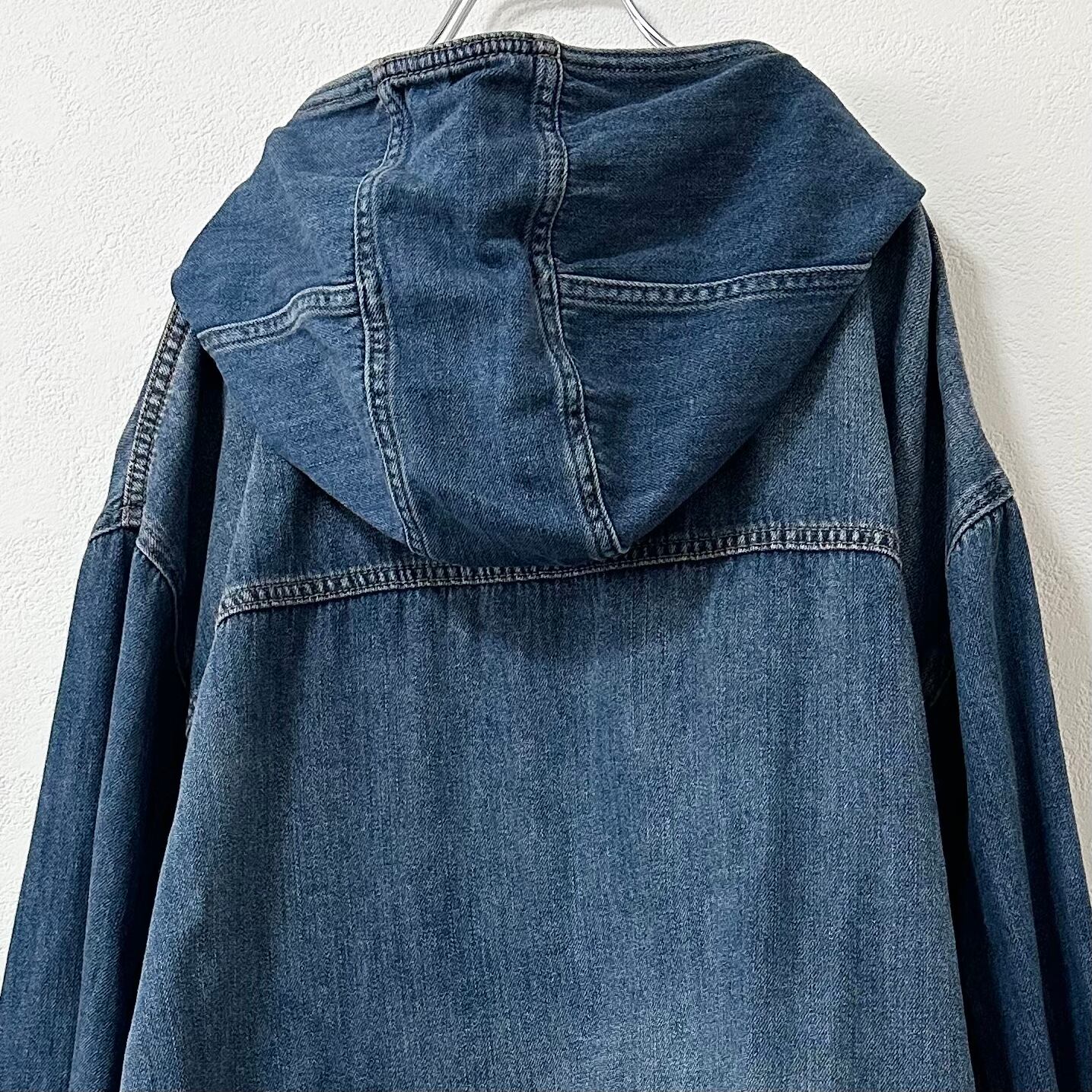GAP/ギャップ☆アノラックパーカー☆DENIM/デニム☆ブルー/青 GAP/ギャップ☆アノラックパーカー☆DENIM/デニム☆ブルー/青