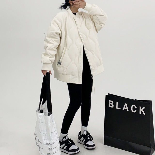 logo quilted jacket　ロゴキルティングジャケット　J1562