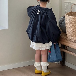 秋サイドリボントレーナーORレースショートパンツ