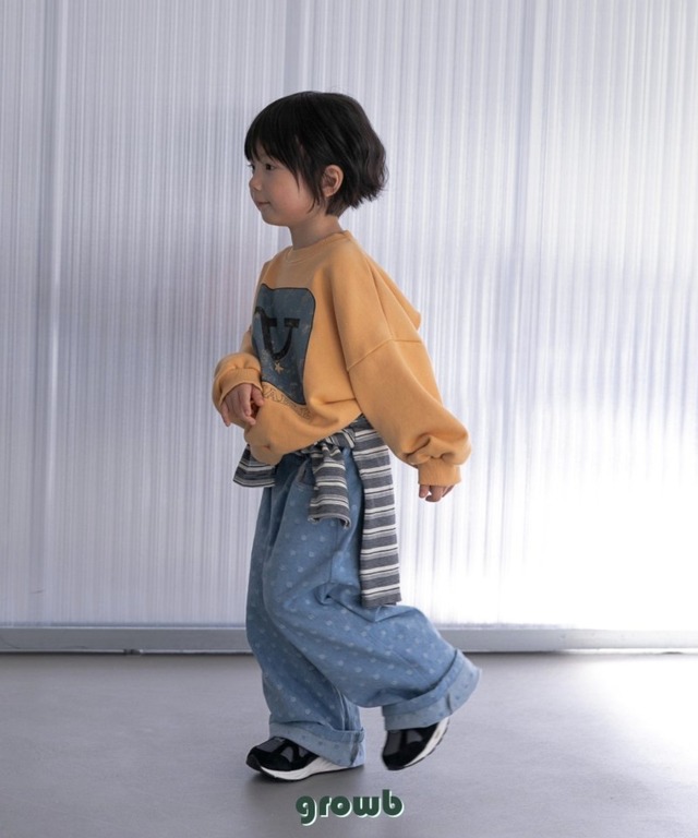 《送料無料》予約:ドッティポップパンツ【growb】※ジュニアサイズ