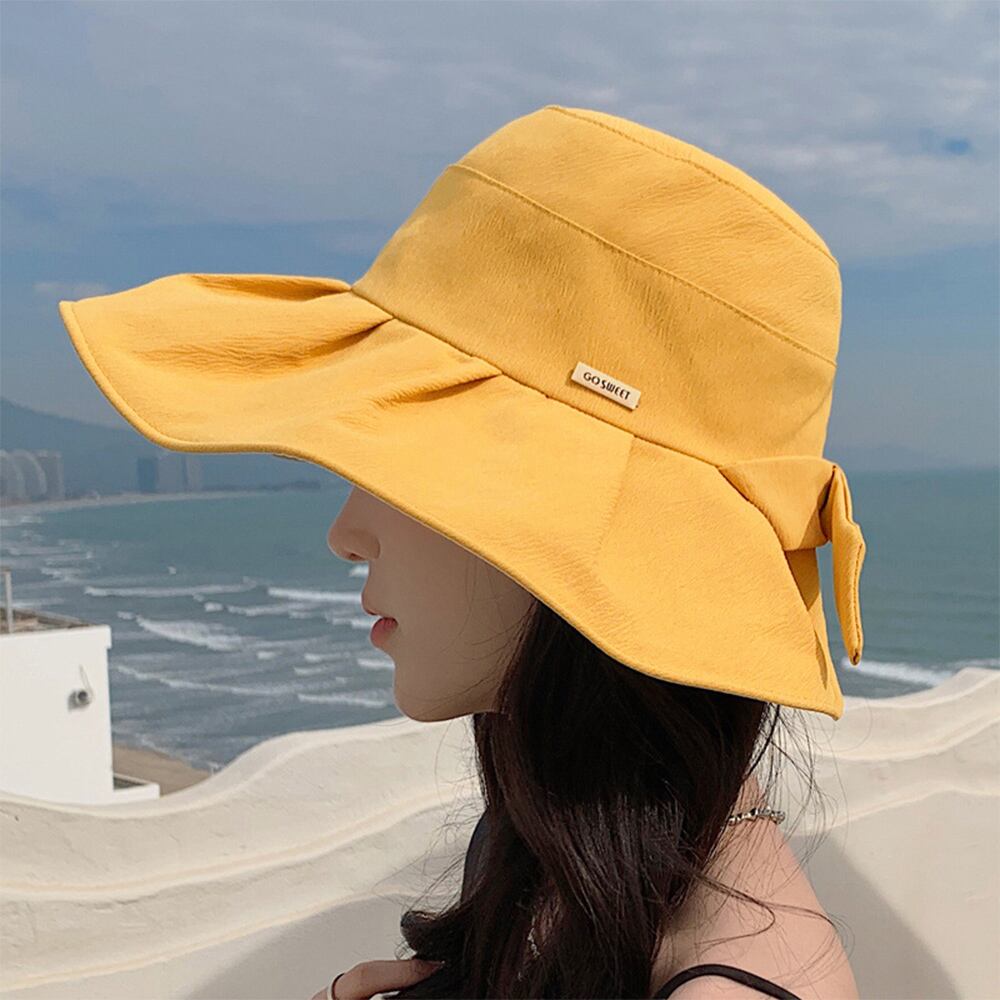バックリボン バケットハット レディース 春夏 帽子 ビーチ かわいい 大人 きれいめ リゾート おしゃれ アウトドア UV対策 大人可愛い 大人女子