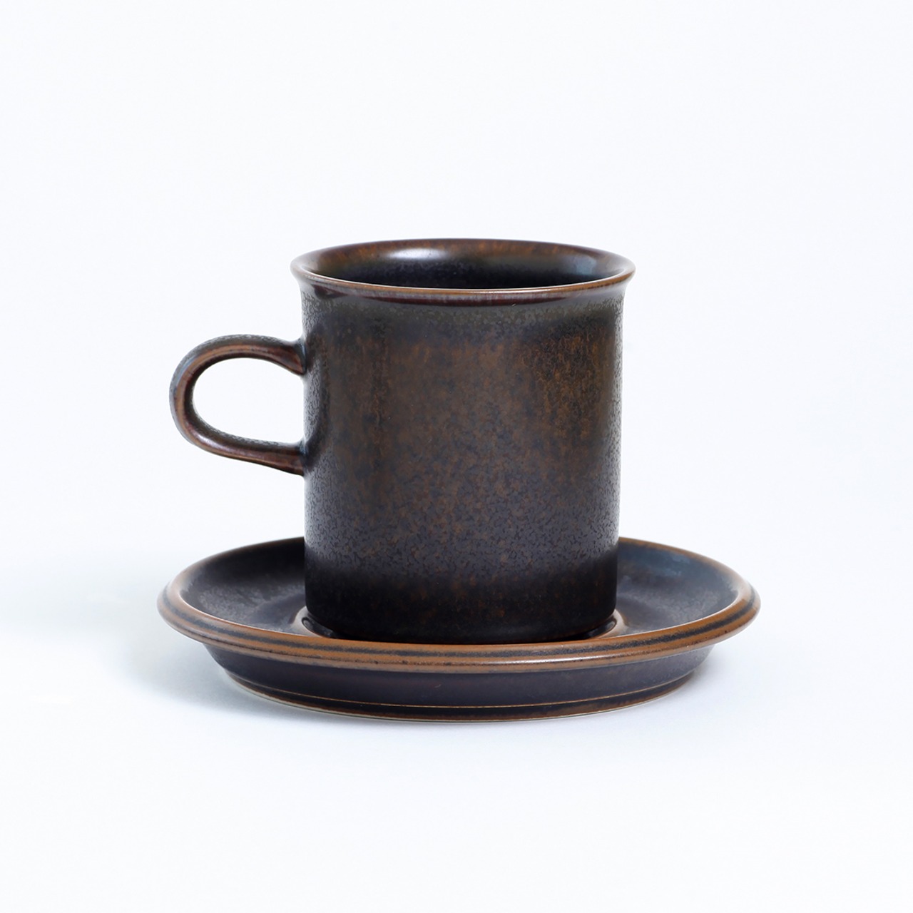 ARABIA アラビア Ruska ルスカ 70mm コーヒーカップ＆ソーサー - 79 北欧ヴィンテージ