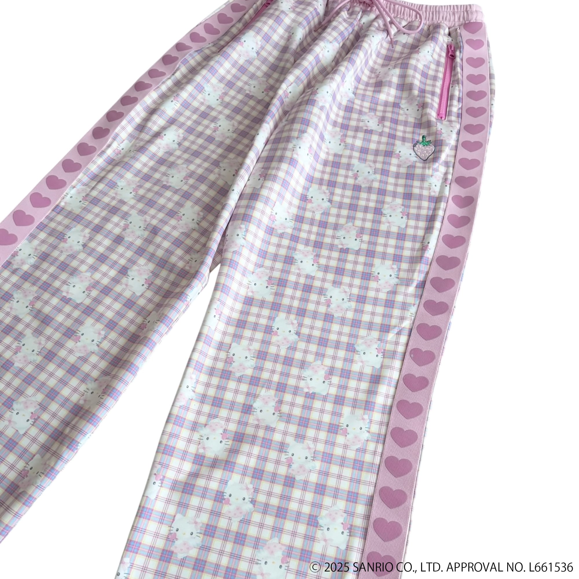 ハローキティ(エンジェル) ピンク トラックパンツ