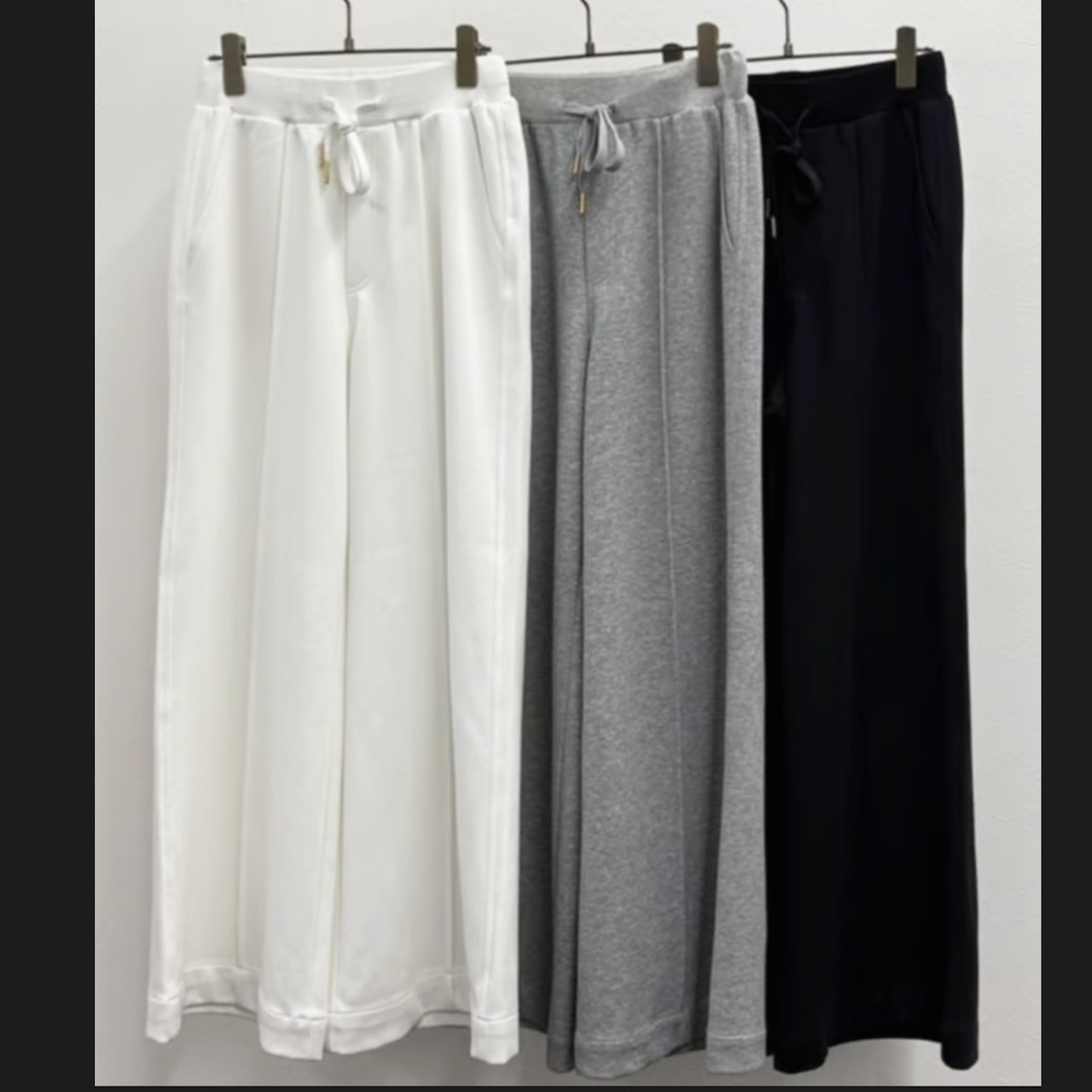 リズレイ RISLEY risley スウェットワイドパンツ