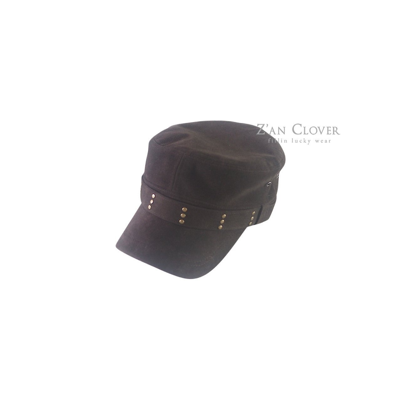 ZAN CLOVER［取寄］stud military cap 26winter