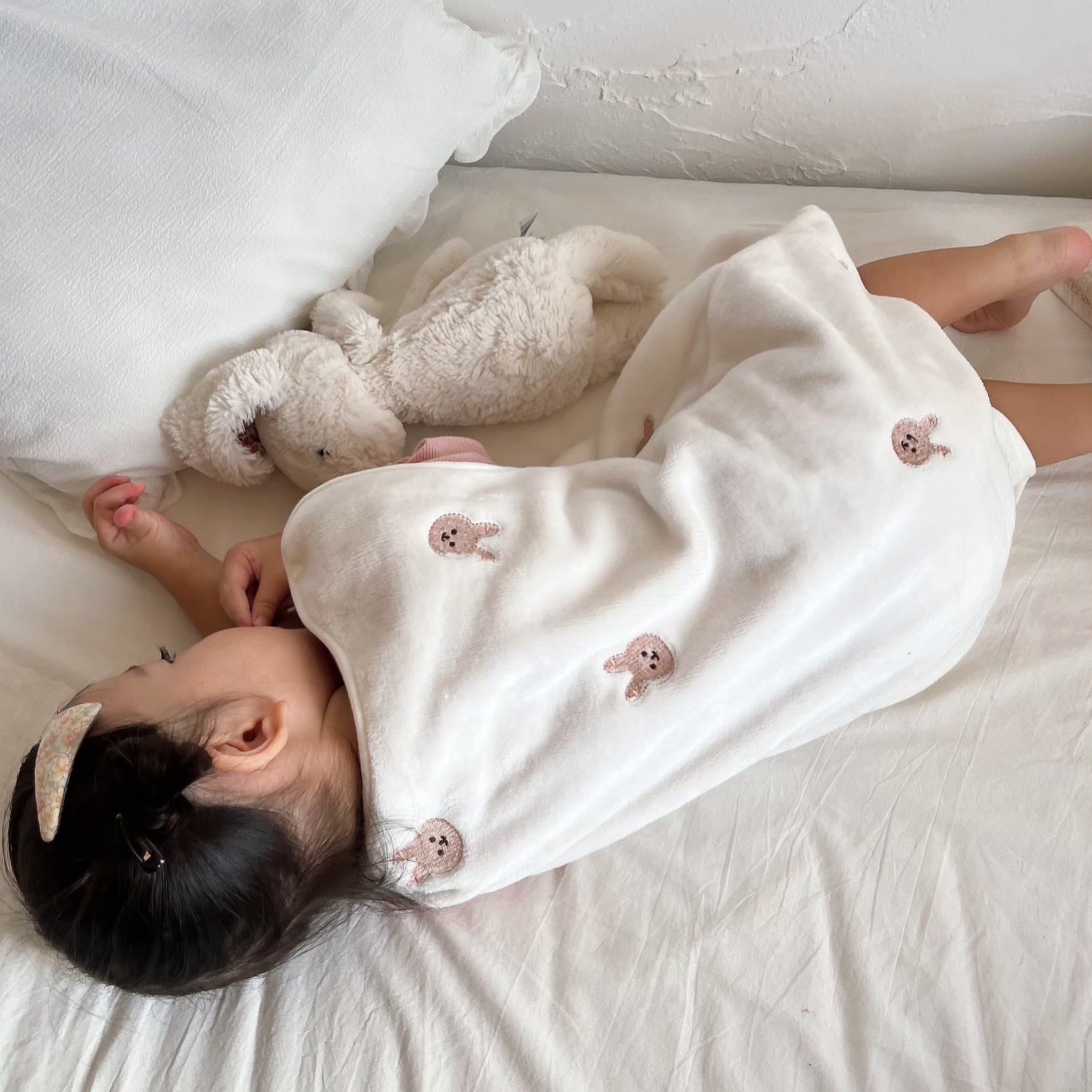 PG GAUZE ふたば ロンパース・スリーパー・ぬいぐるみ 3点 スリーパー