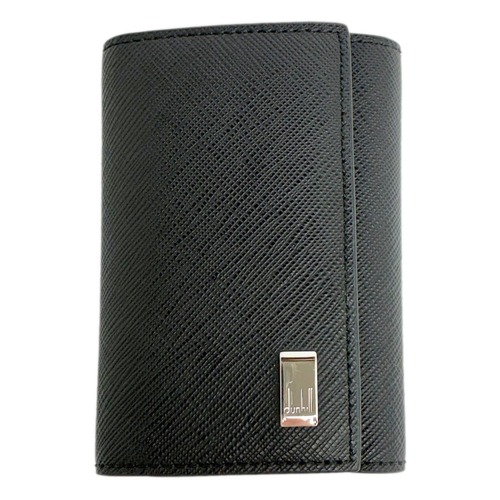 【中古】 ダンヒル キーケース 6連キーケース スマートキー スマートキーケース ブラック レザー 革小物 男性 メンズ 20R2P14PC001R