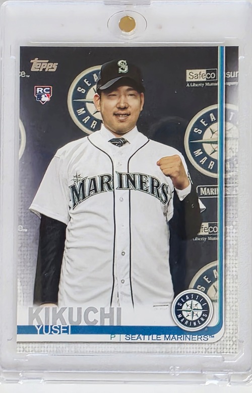 Yusei Kikuchi 菊池雄星Topps 2019 Rookie Card