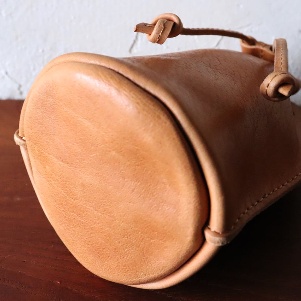 ハンドメイド レザーミニ巾着 小物入れ 本革 ds11291 | BALSABIANCO