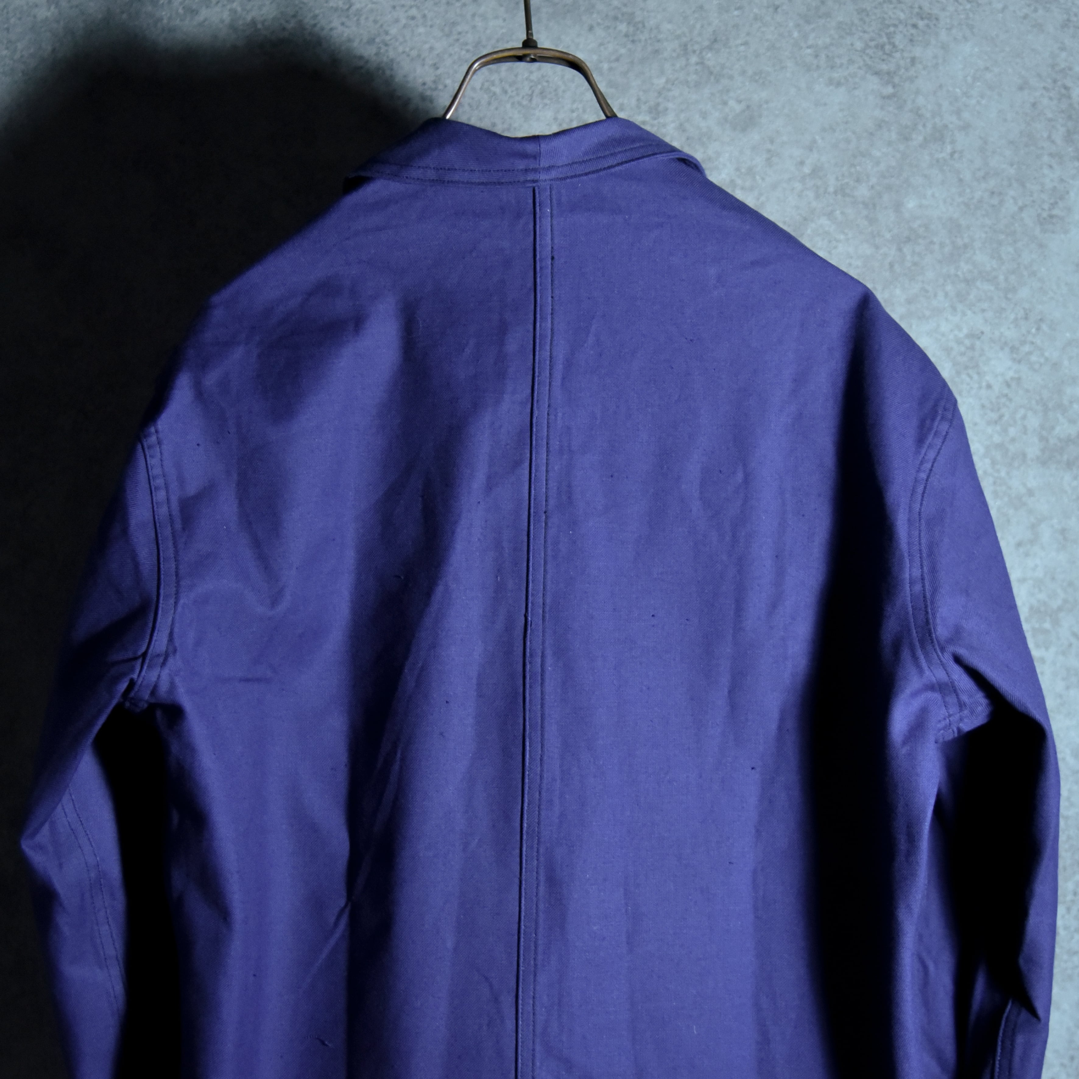 DEAD STOCK】60s French Army Work Twill Jacket Coverall フランス軍