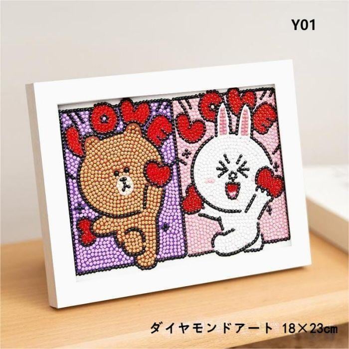 ダイヤモンドアート キット ディズニー ステラルー キャラクター
