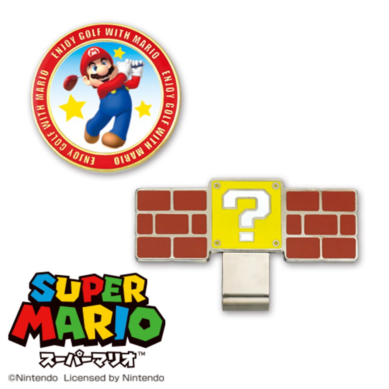 スーパーマリオゴルフマーカー（マリオゴルフ）(SMM005)