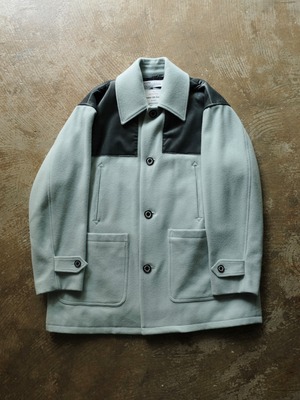 【DAIRIKU】Velvet&Melton Oversized Donkey Jacket