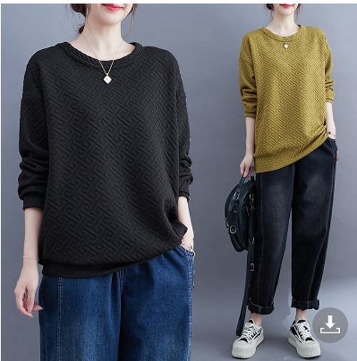 【秋冬新作】ファッショントップス♪ブラック/ピンク/グリーン3色展開◆#scoofh-2290127