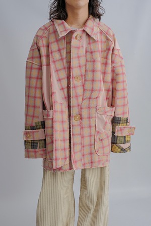 【osakentaro】needle punch jacket