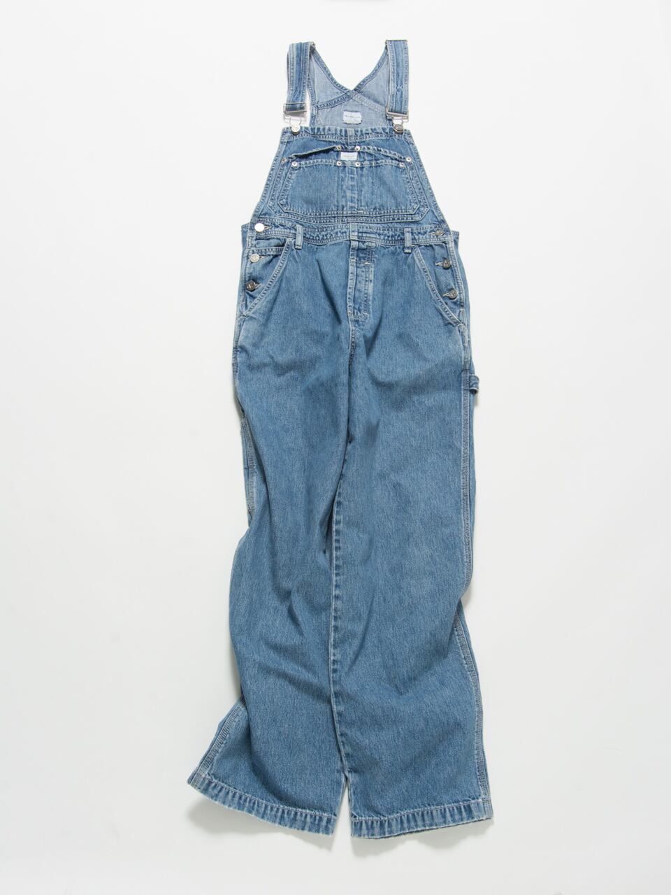 【Calvin Klein Jeans】Made in U.S.A denim all in one（カルバンクラインアメリカ製デニムオールインワン つなぎ）1b