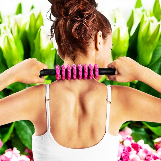 La-VIE(ラヴィ) 筋膜ローラー グリン スティック型セルライトローラー 3B-4754 【メーカー純正品】